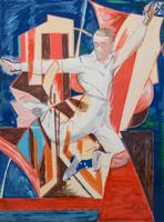 Larry Rivers ASTAIRE IN THE AIR Serigraph - Sold for $2,048 on 05-24-2025 (Lot 358).jpg